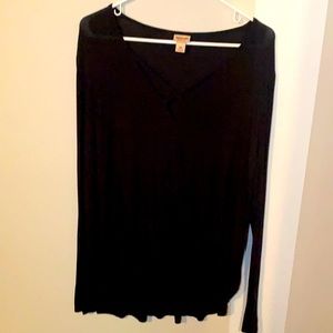 Black top from target.. cute for a night out